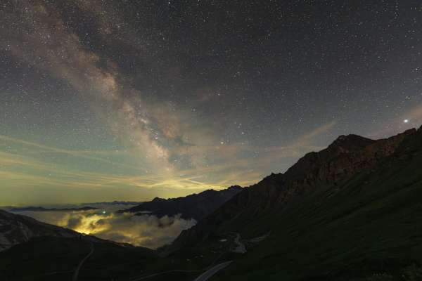 Voie Lactée, Col Agnel, Molines-en-Queyras, France