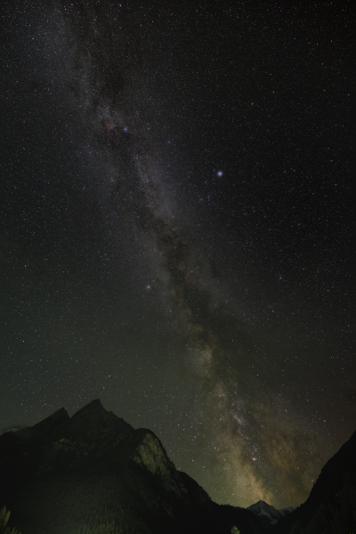 Voie Lactée, Les Haudères, Evolène, Valais, Suisse