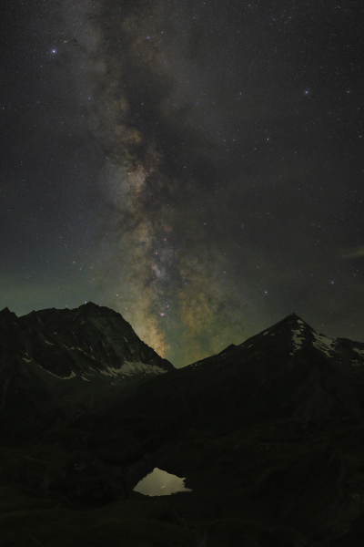 Voie Lactée, Cabane de Chanrion, Valais, Suisse